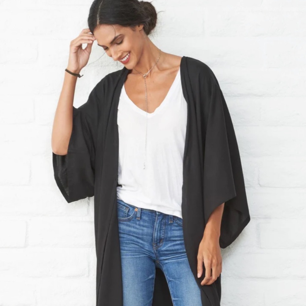 🌟HP🌟OCEAN+MAIN Ombré Kimono Duster - Picture 6 of 14